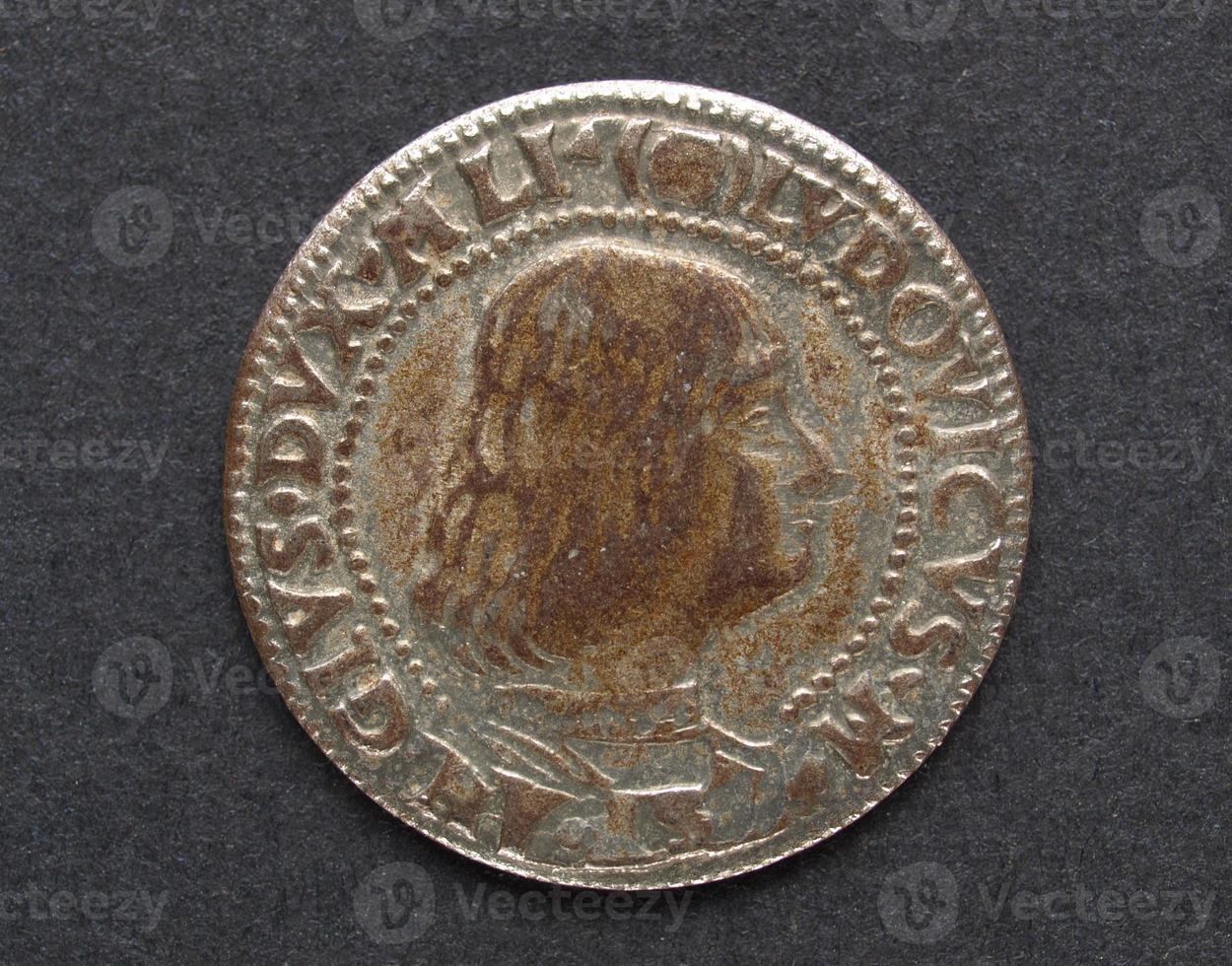 antica moneta romana foto