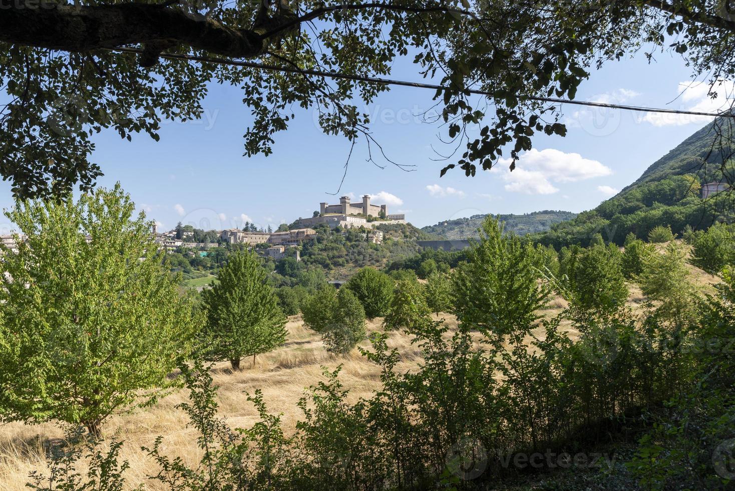 monteleone di spoleto paesaggio foto