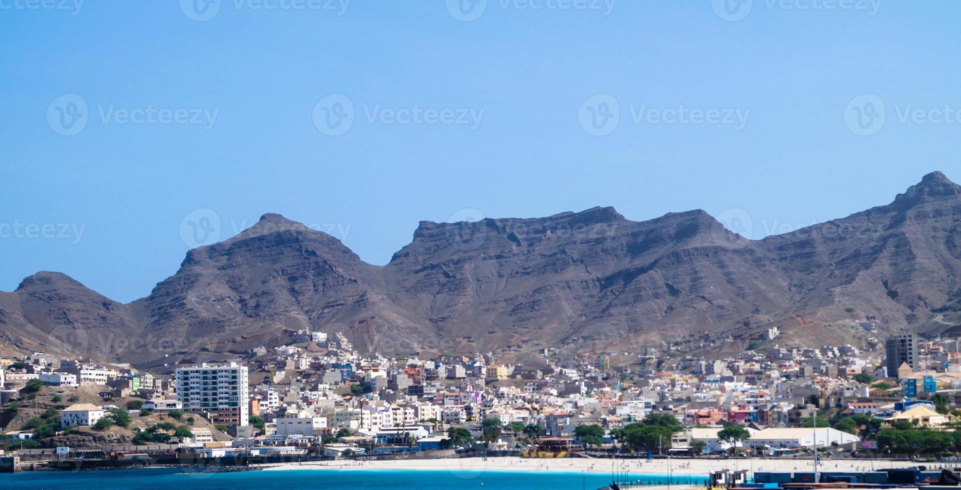 mindelo - sao vicente - isola di capo verde foto