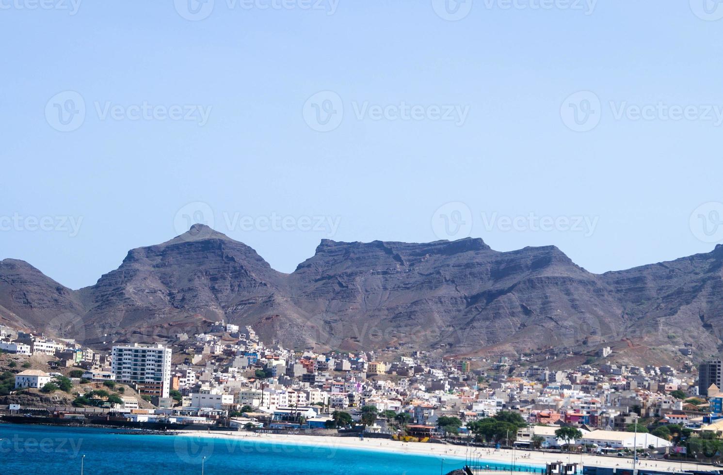 mindelo - sao vicente - isola di capo verde foto