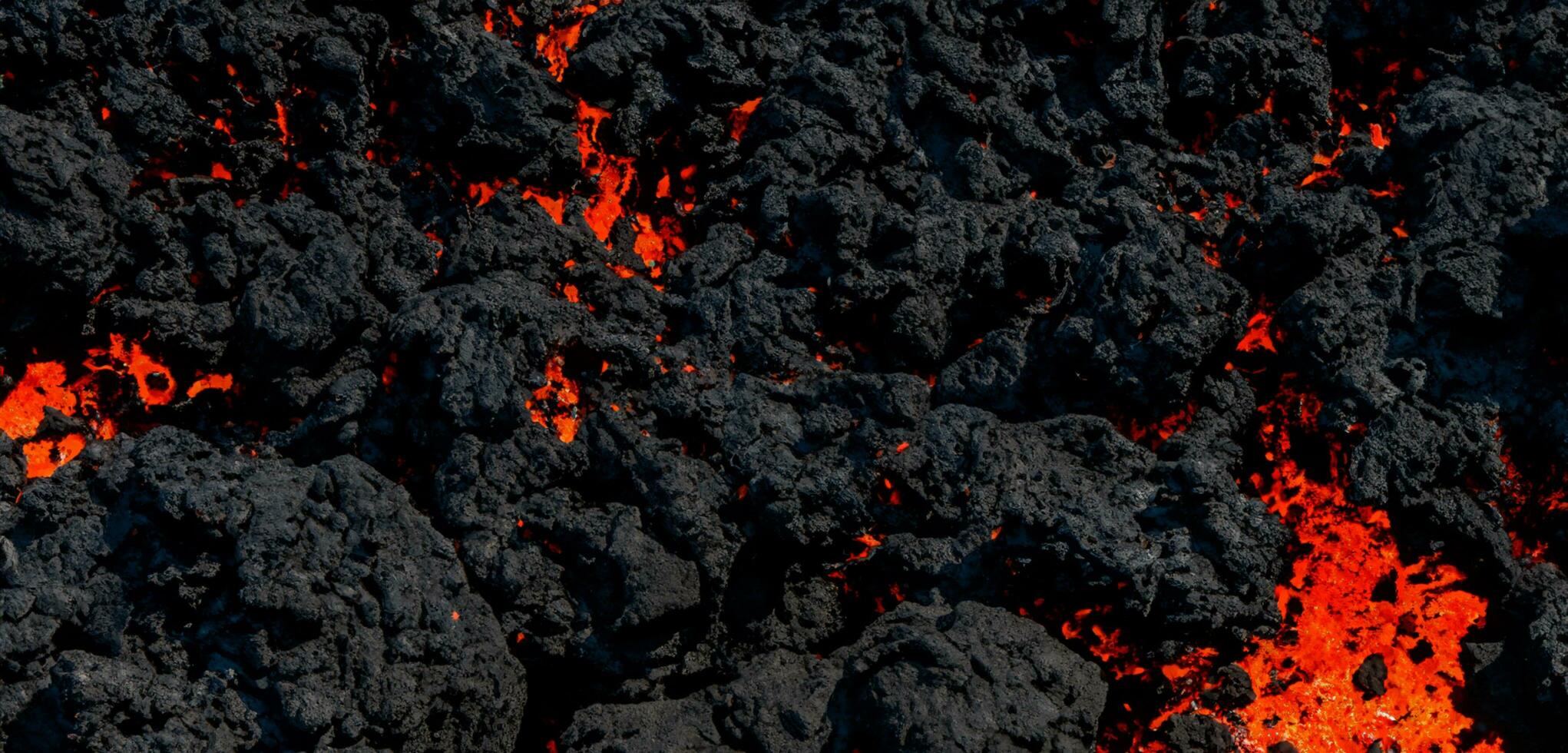 caldo magma lava superficie rosso lava foto