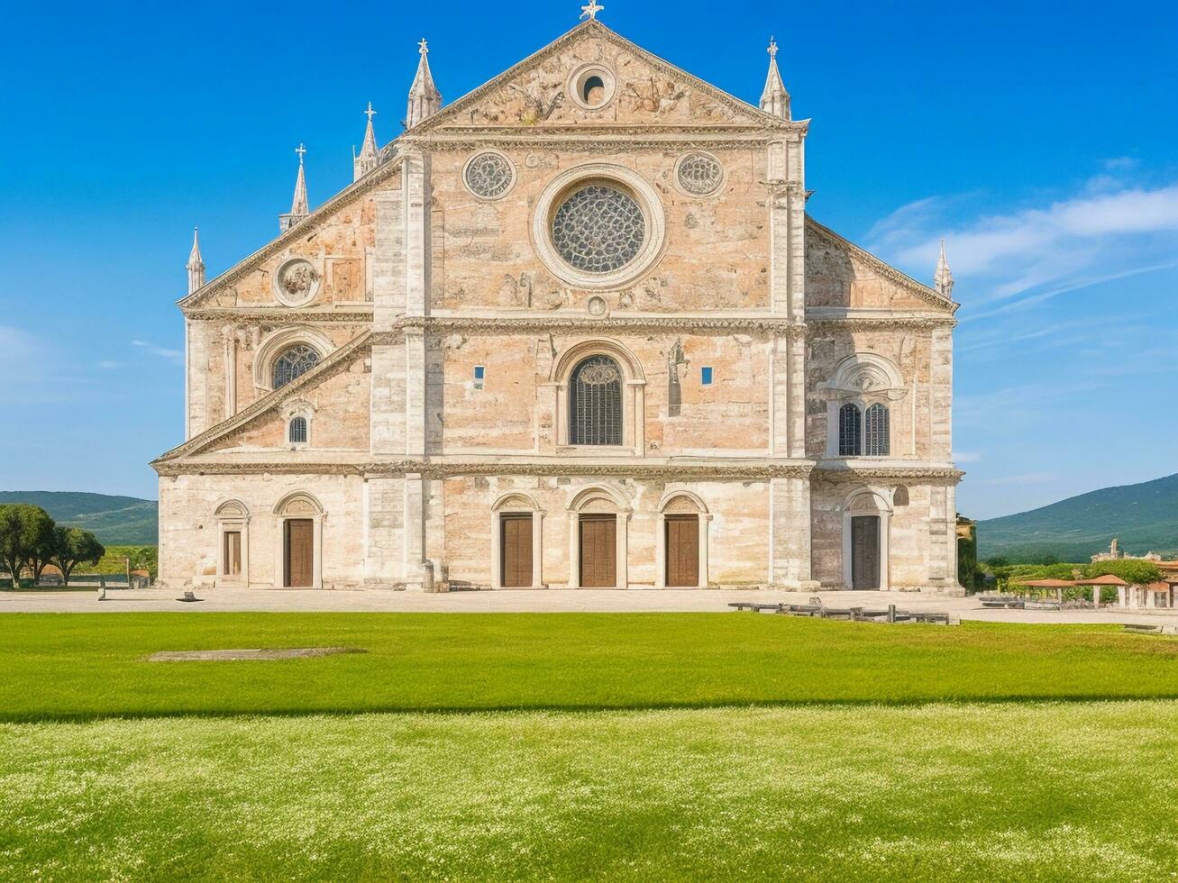 il foto Santa maria della spina bellissimo Chiesa nel pisa Toscana Italia. ai generato.