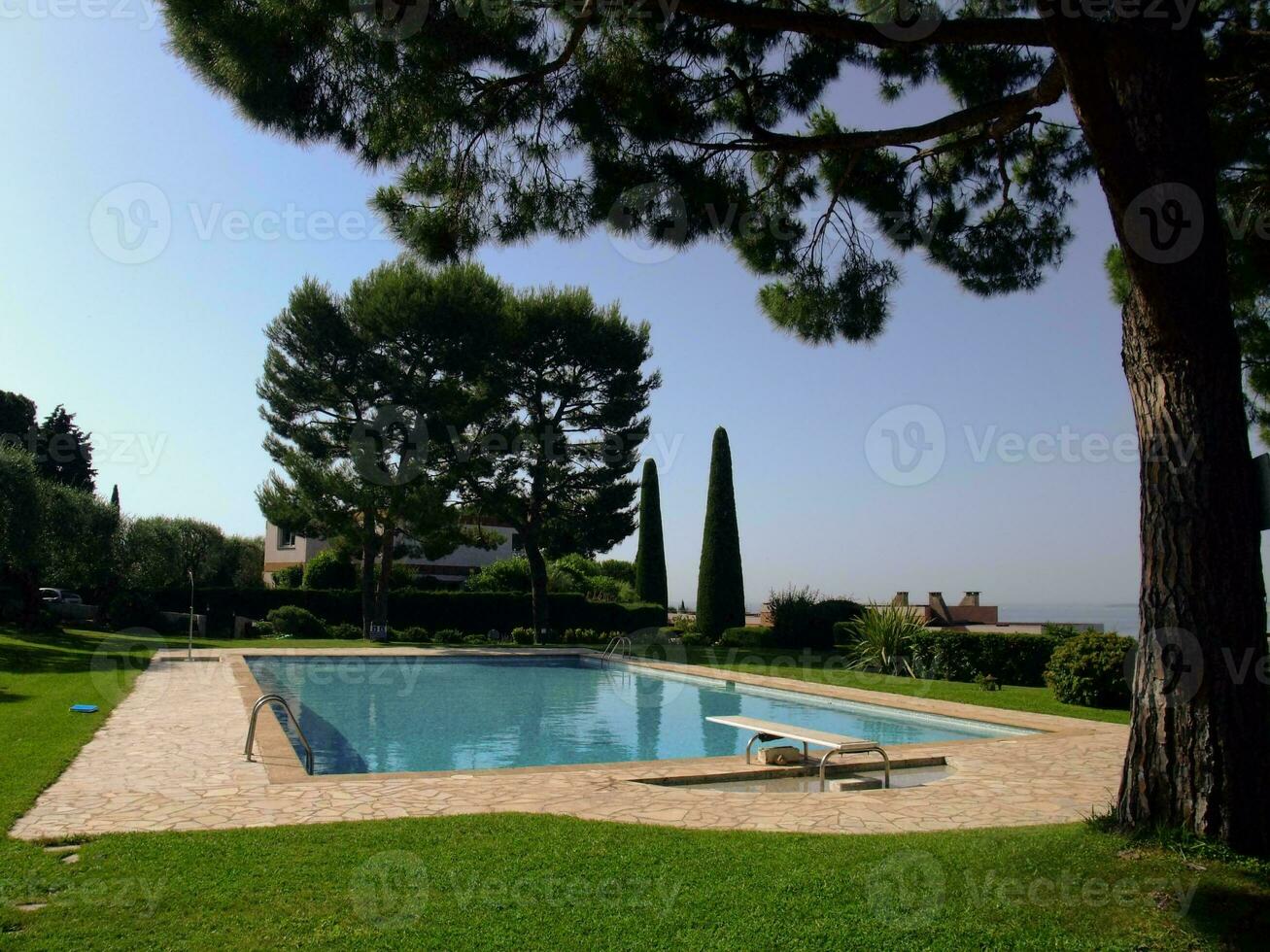 idilliaco Residenziale nuoto piscina nel Sud Francia foto