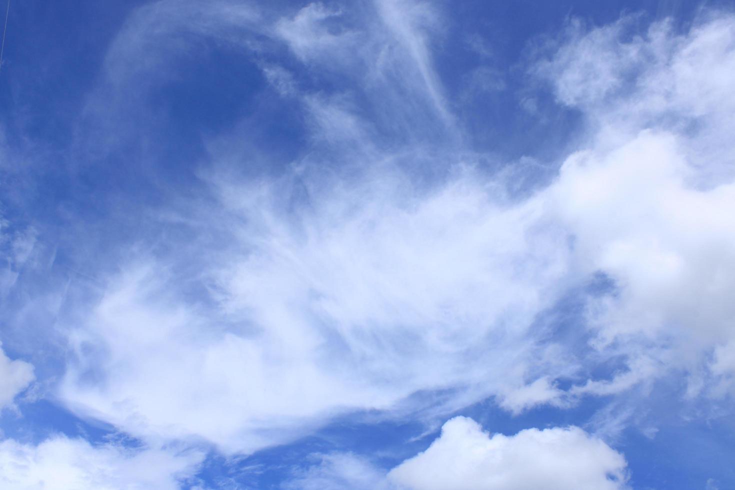 foto di sfondo del cielo blu