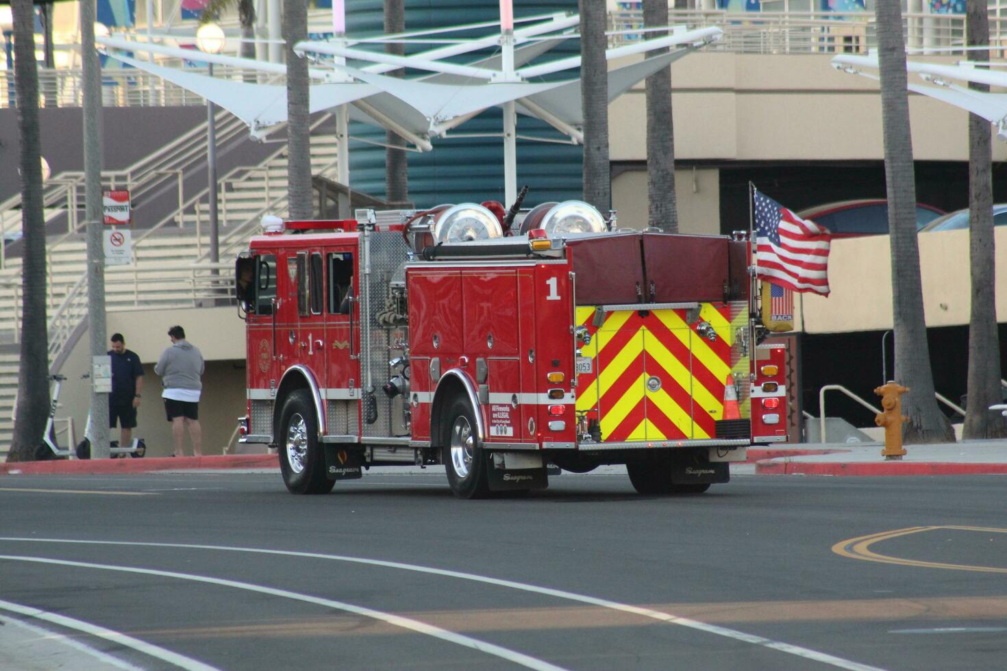 California fuoco camion foto