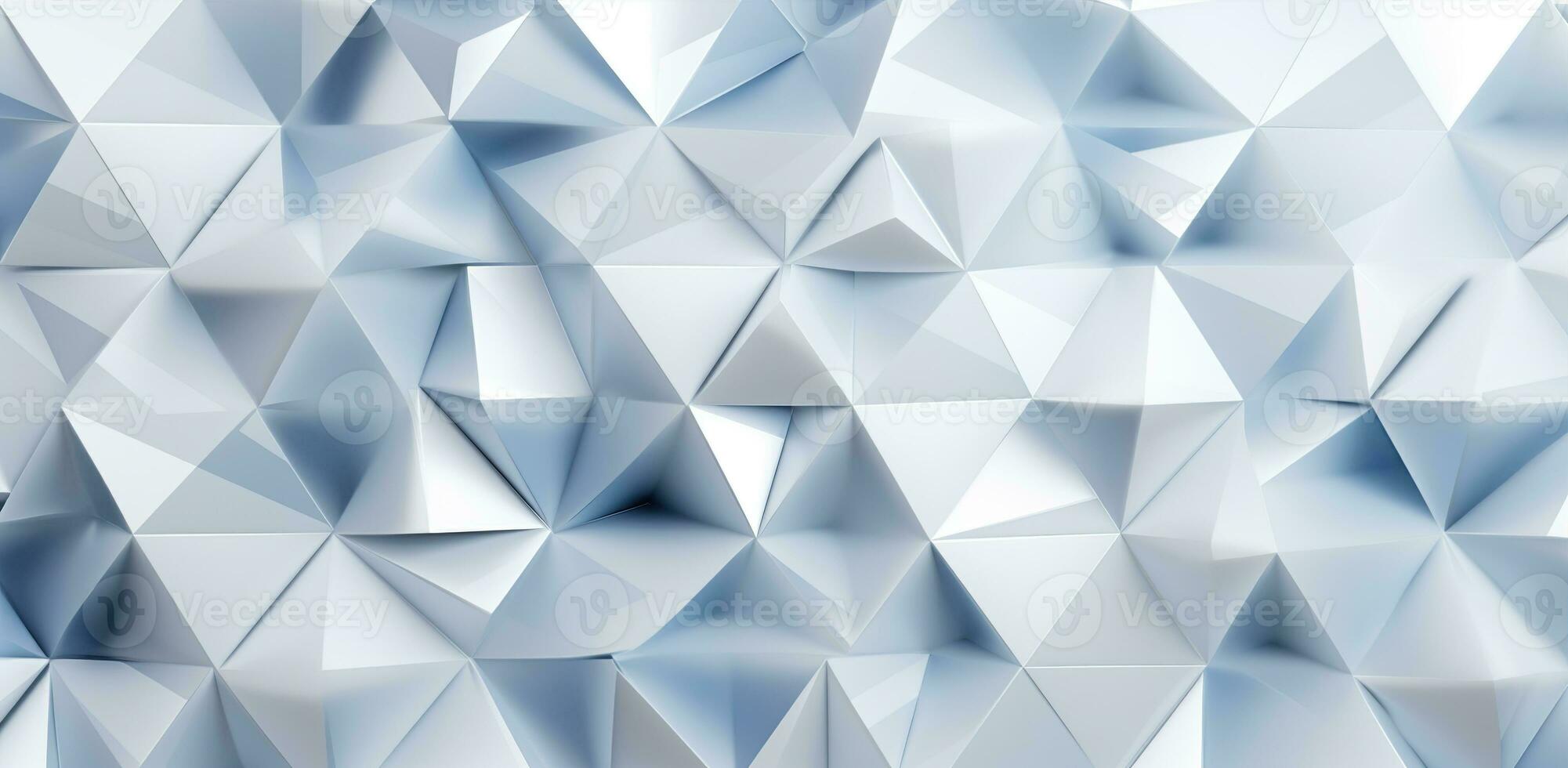 bianca blu bordo tagliente sfondo con un' futuristico intrecciare. creato con generativo ai foto