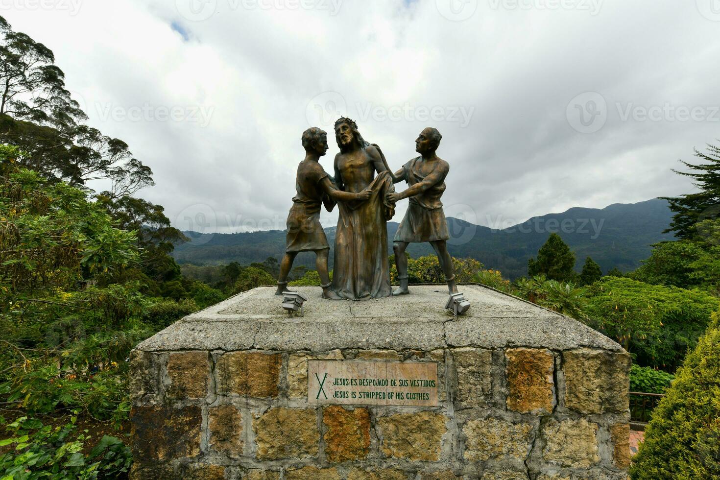 stazione di il attraversare - monserrate, columbia foto