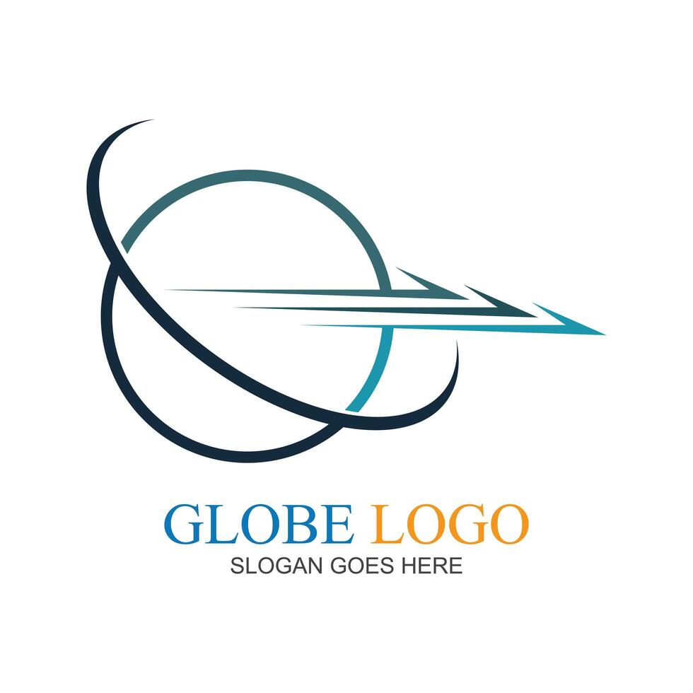 creativo globo logo e icona illustrazione design modello foto