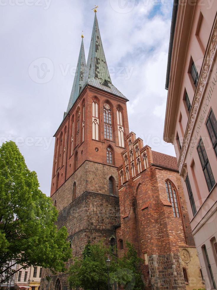 chiesa nikolaikirche berlino foto