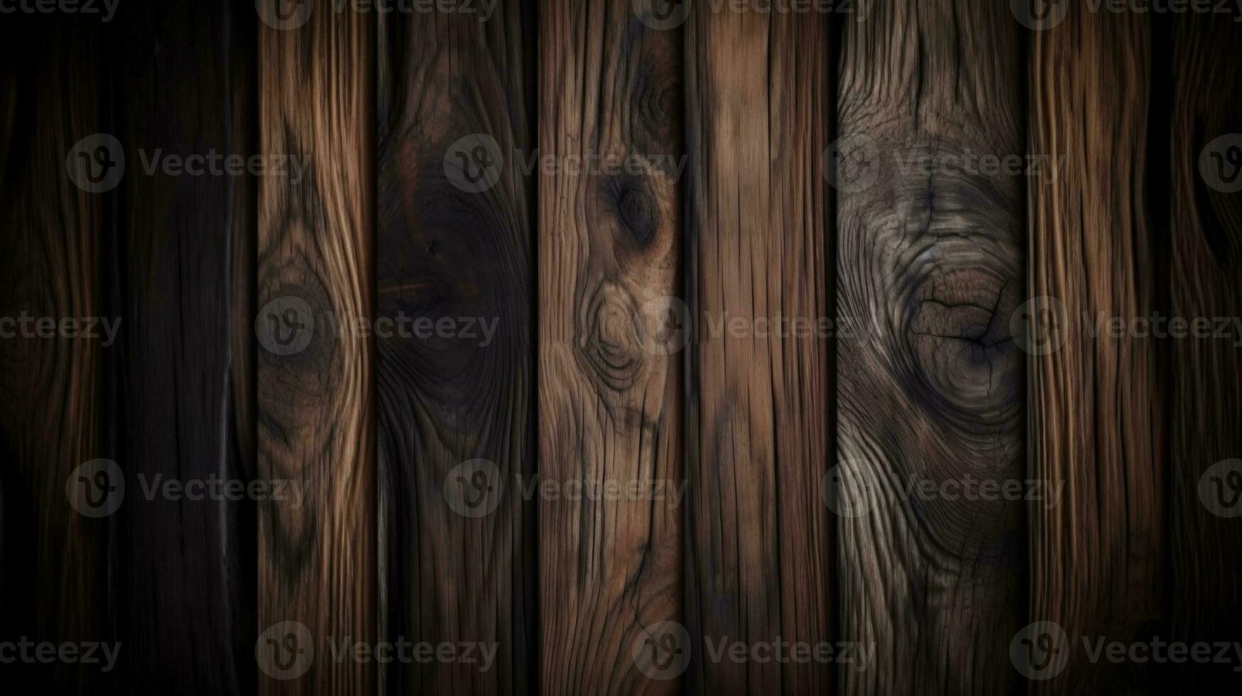 lunatico legna buio di legno struttura per drammatico design. creato con generativo ai foto