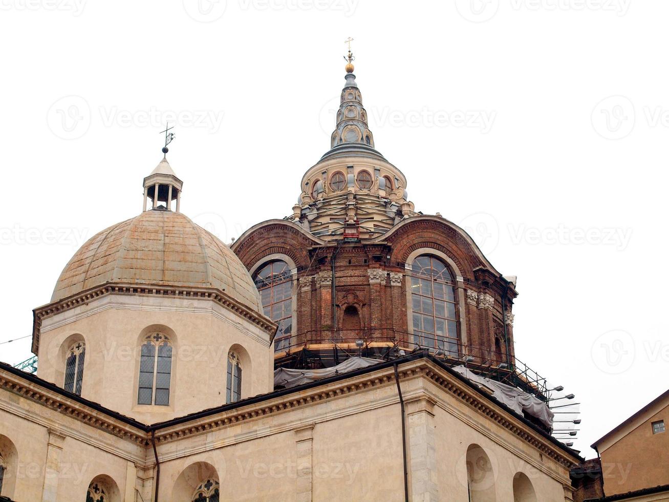 cupola del duomo di torino foto