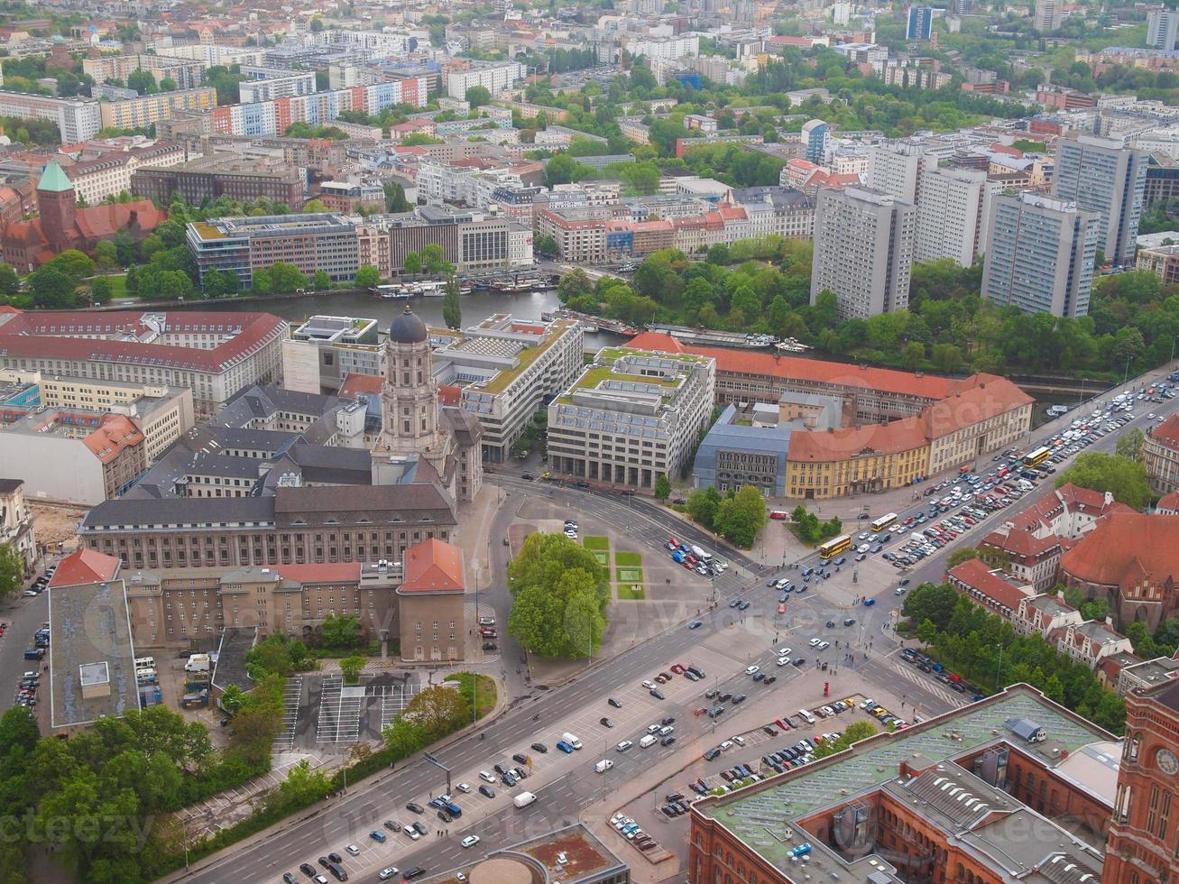 berlino vista aerea foto