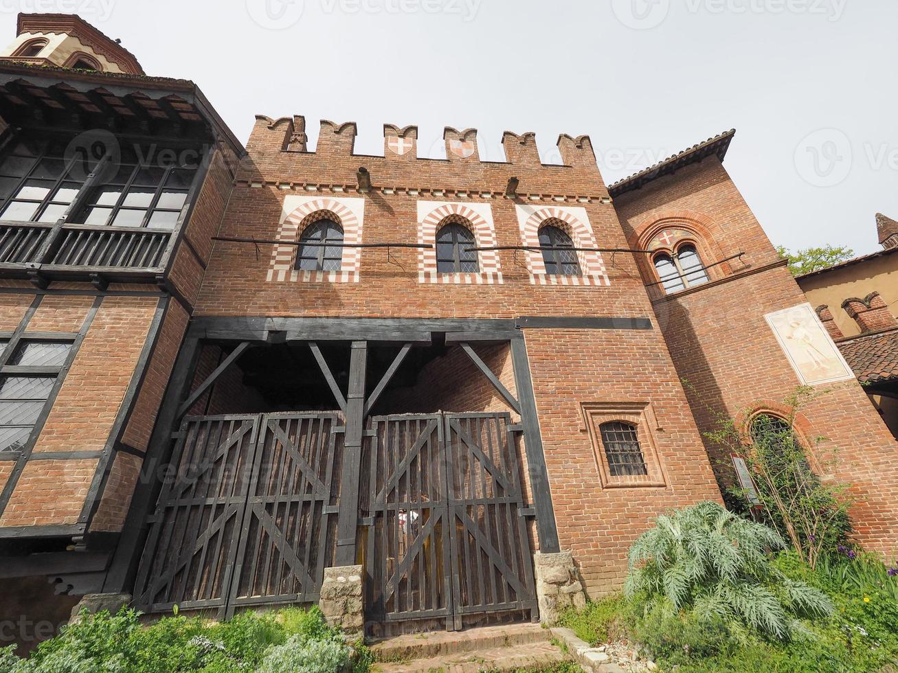 castello medievale a torino foto