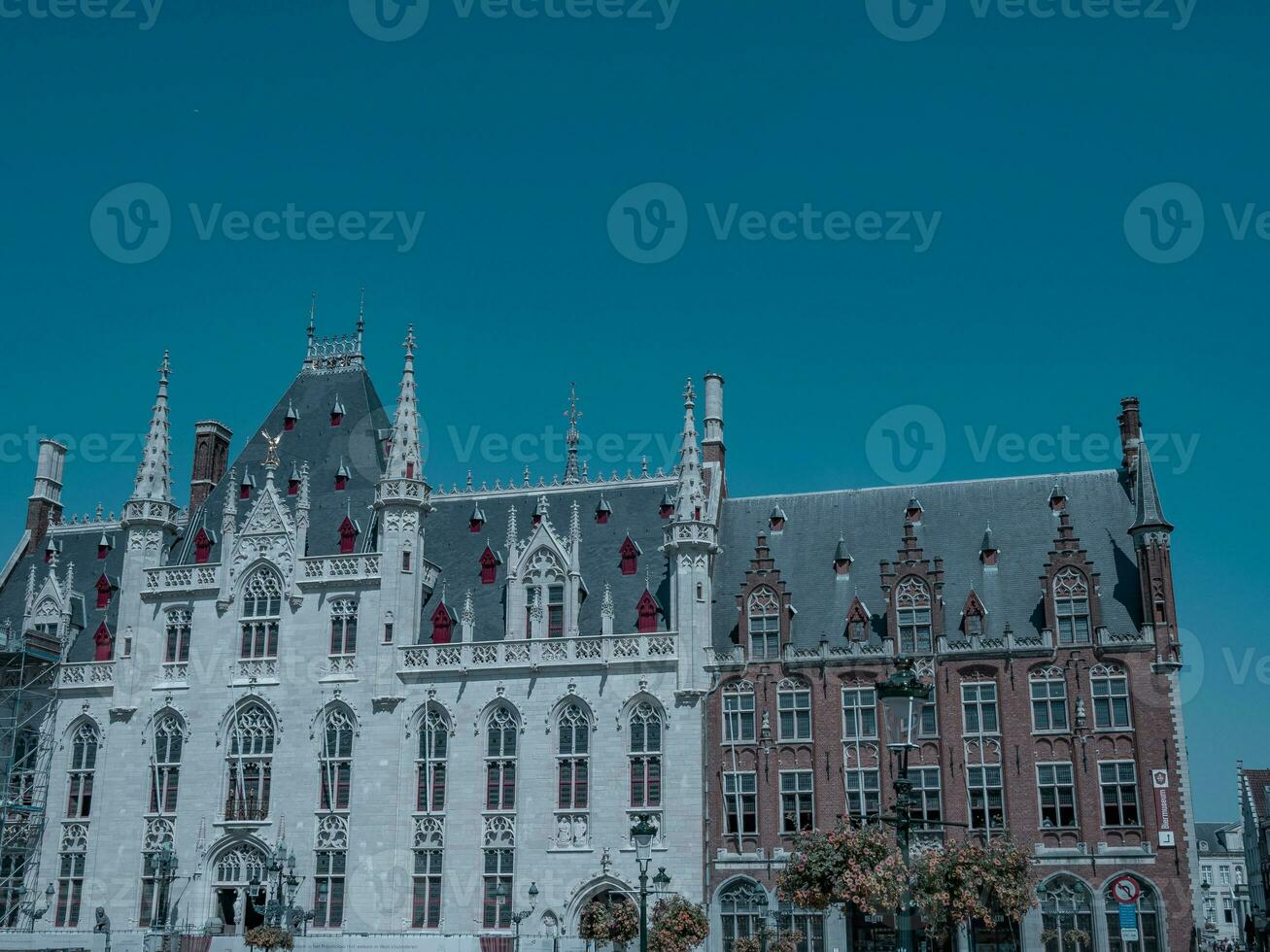 il città di Bruges nel Belgio foto