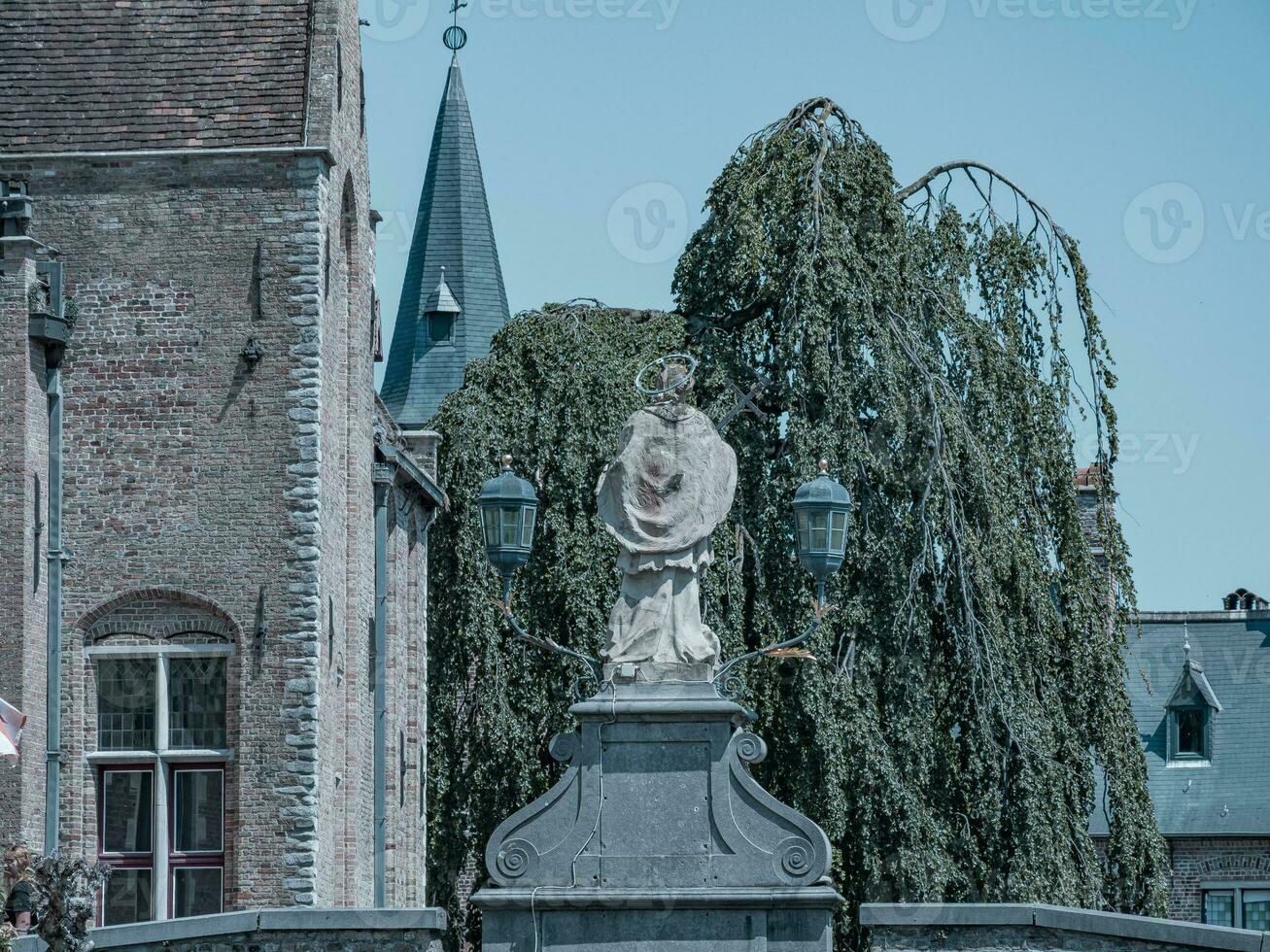 il città di Bruges nel Belgio foto