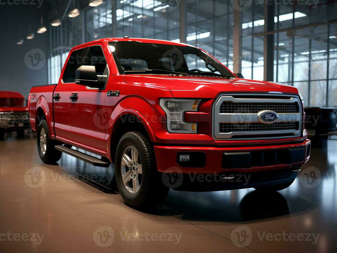 guado f-150 esposizione. generativo ai foto