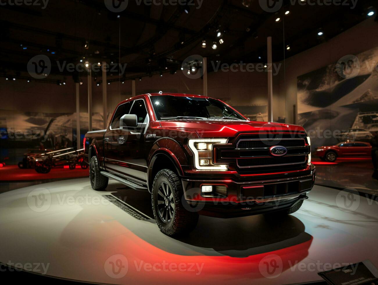 guado f-150 esposizione. generativo ai foto