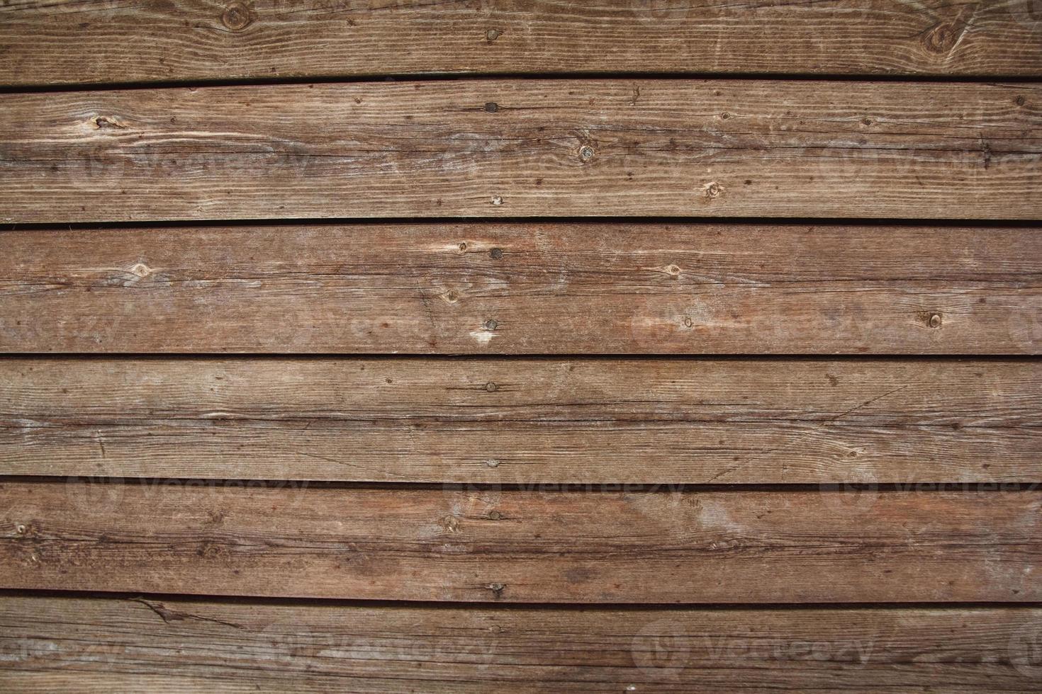tavole di legno marrone come trama di sfondo foto