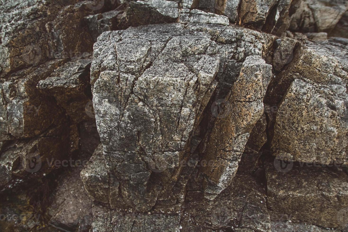 struttura di pietra di roccia foto