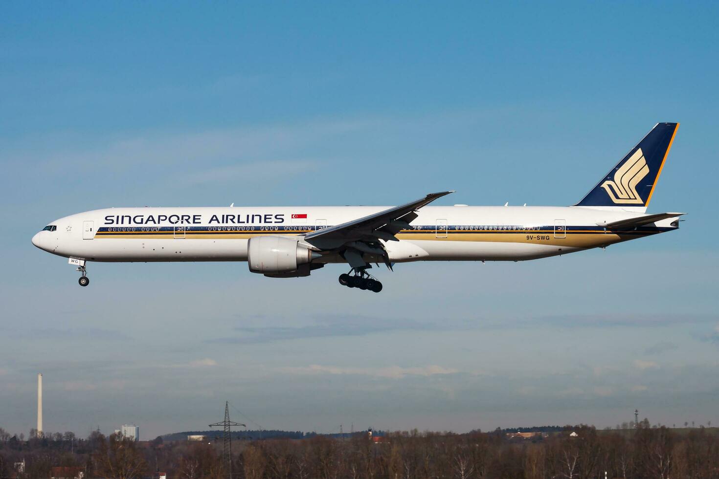 Singapore le compagnie aeree passeggeri aereo a aeroporto. programma volo viaggio. aviazione e aereo. aria trasporto. globale internazionale trasporto. volare e volare. foto