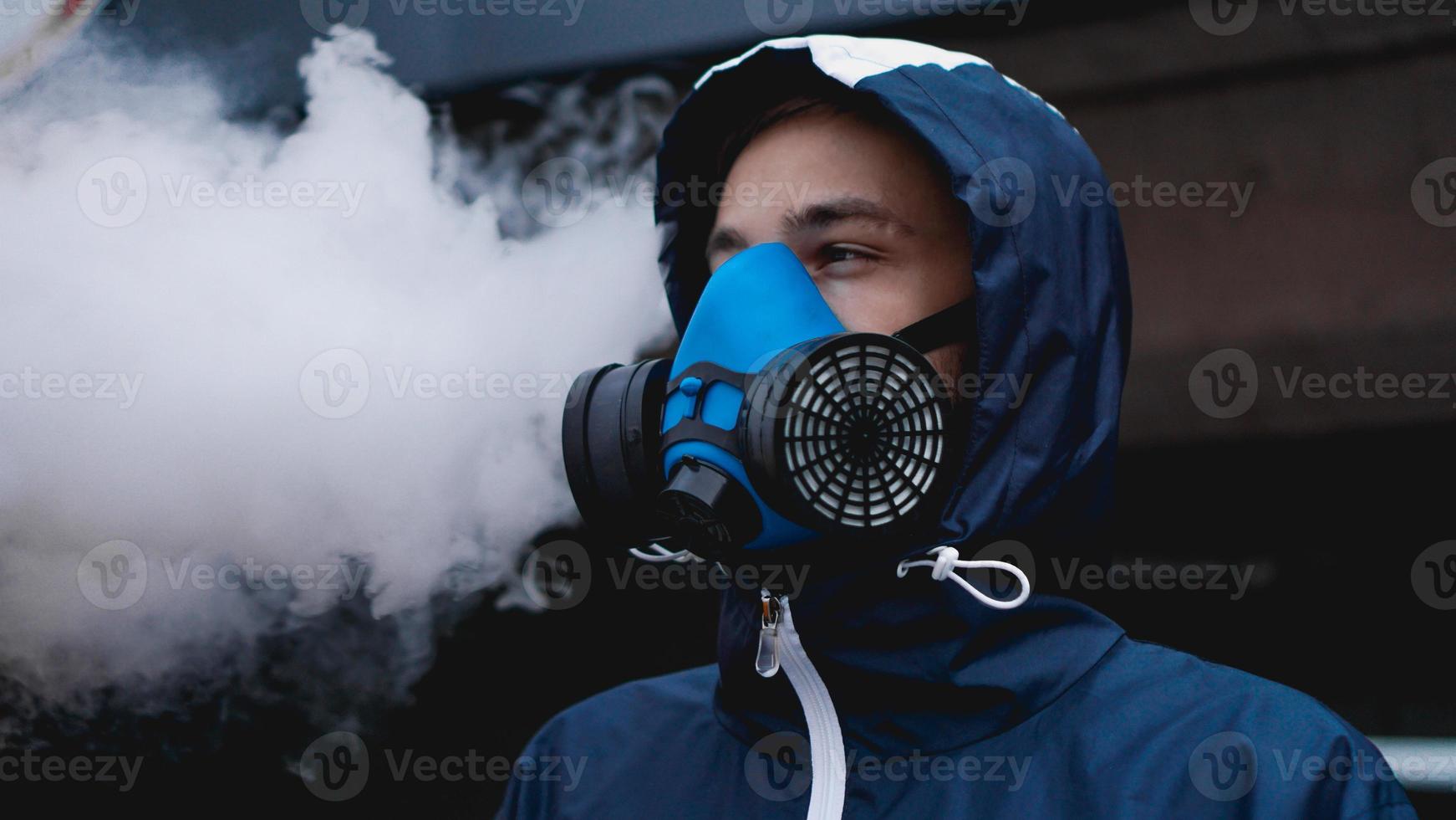 respiratore di protezione semimaschera per gas tossici foto