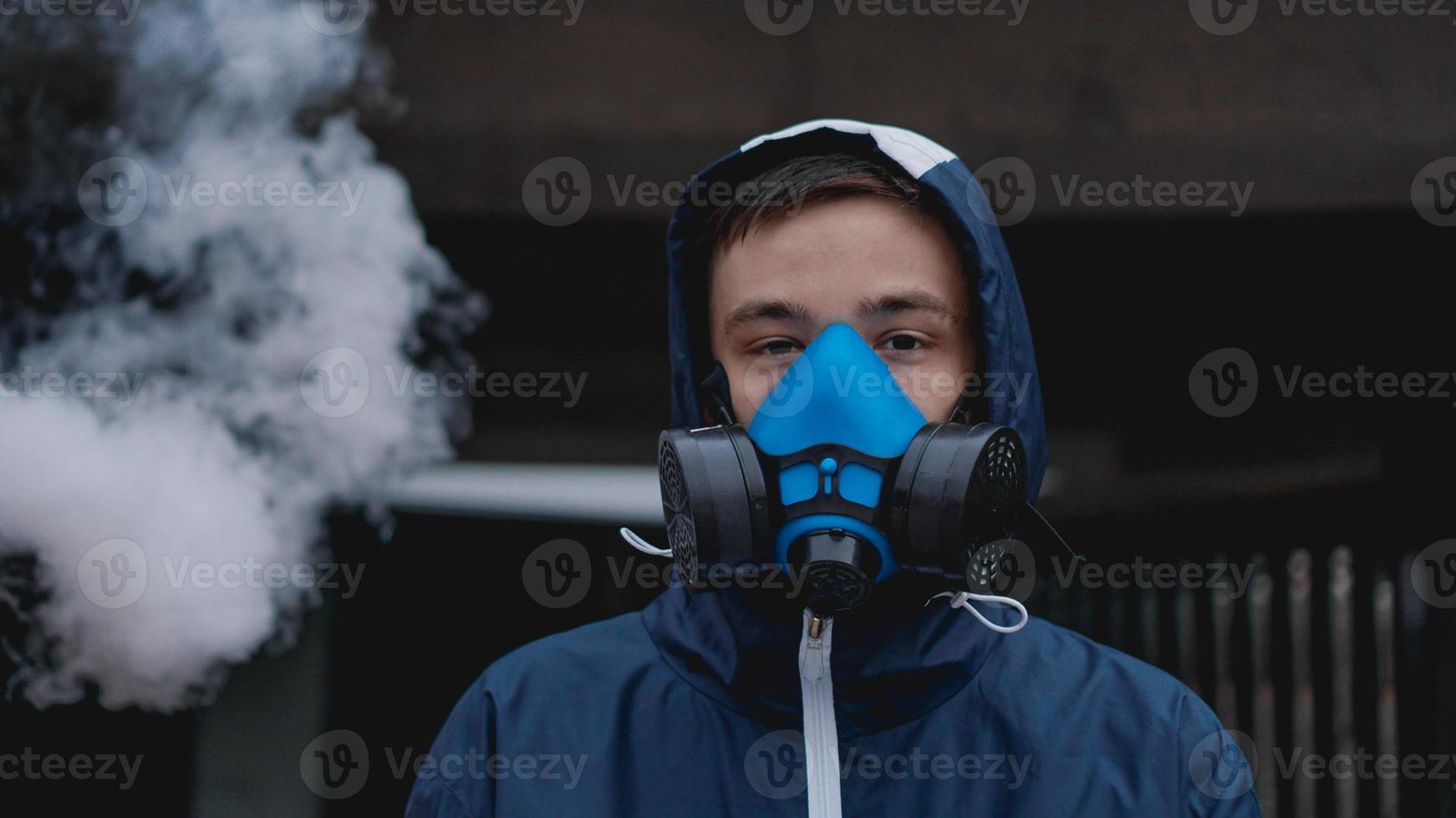 respiratore di protezione semimaschera per gas tossici foto