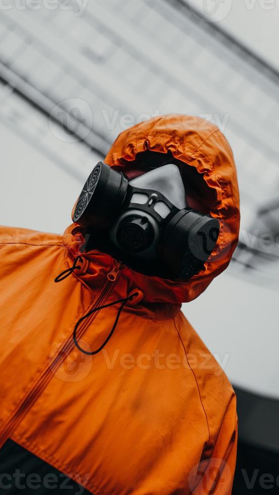 respiratore di protezione semimaschera per gas tossici foto