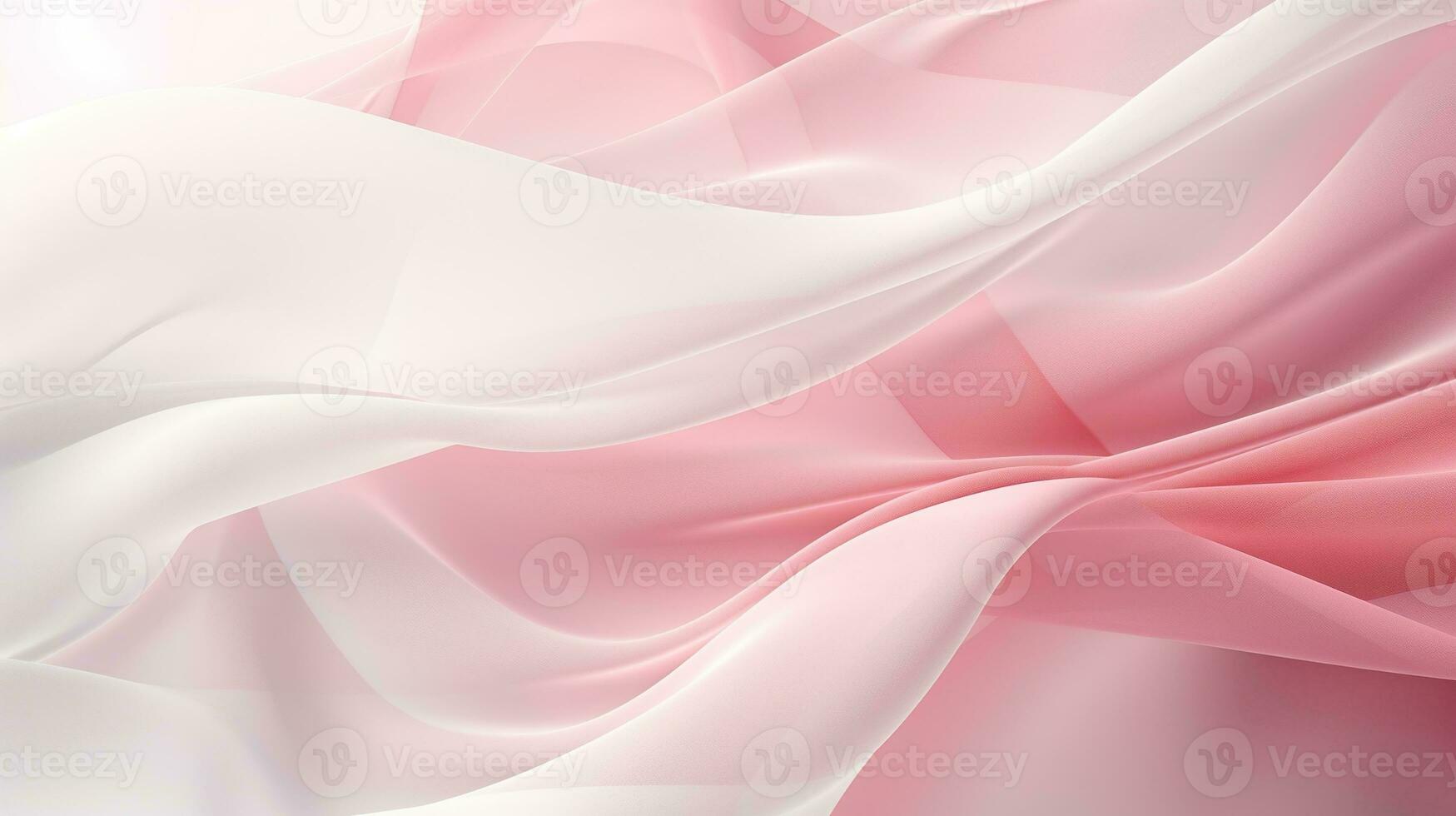 astratto bianca e rosa tessile trasparente tessuto, morbido leggero sfondo per bellezza prodotti foto