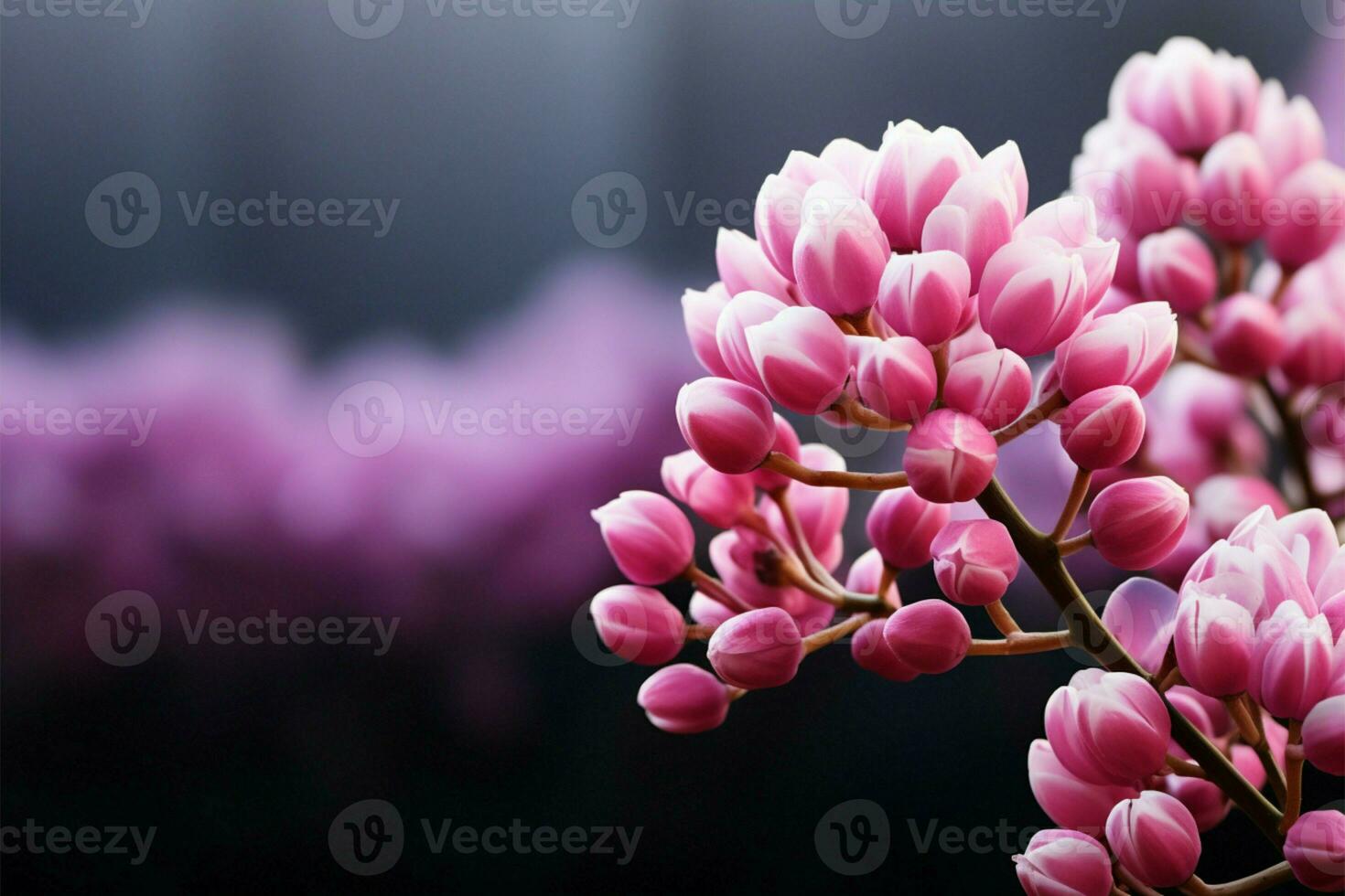 giardino ornamento arctostafilo uva ursi fiori bellezza con copia spazio ai generato foto