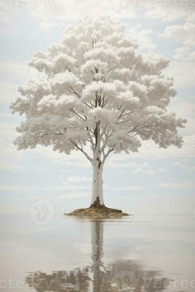 alberi sfondo scarica ,ai generato foto