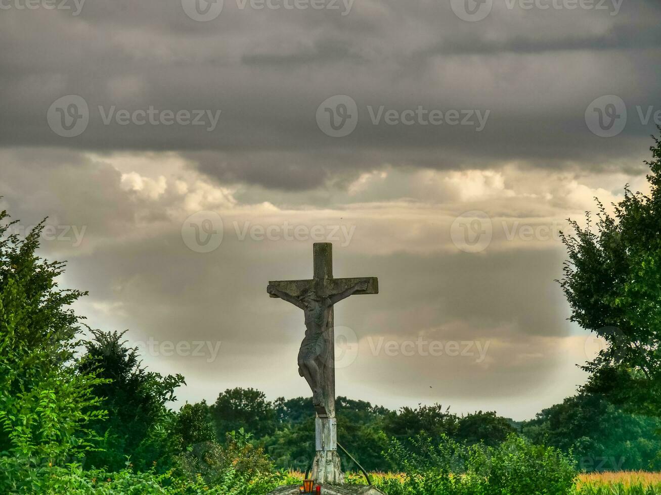 escursioni a piedi vicino weseke nel westfalia foto