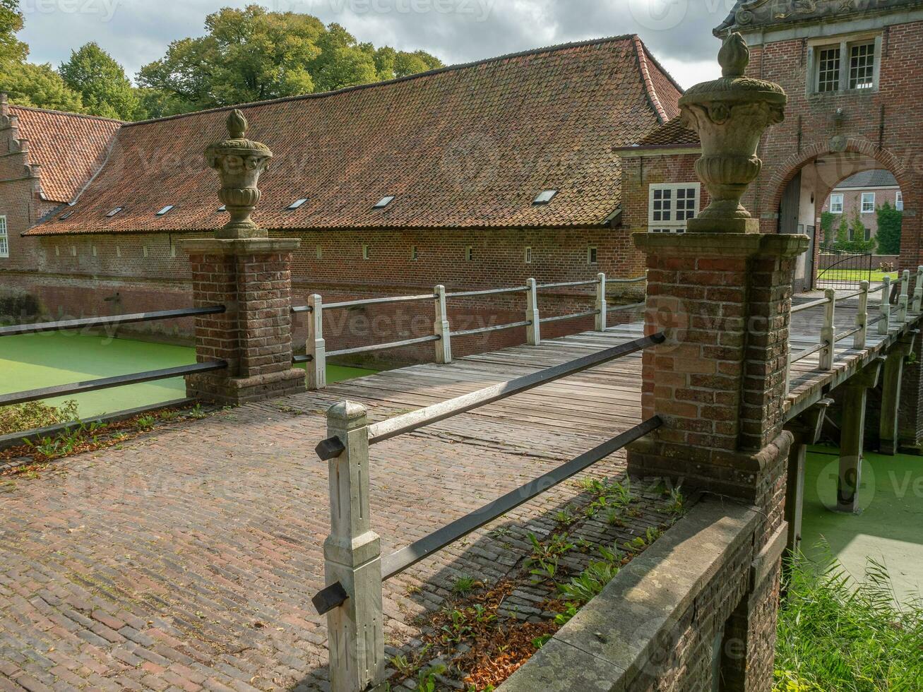 vecchio castello nesar norddeich nel Germania foto