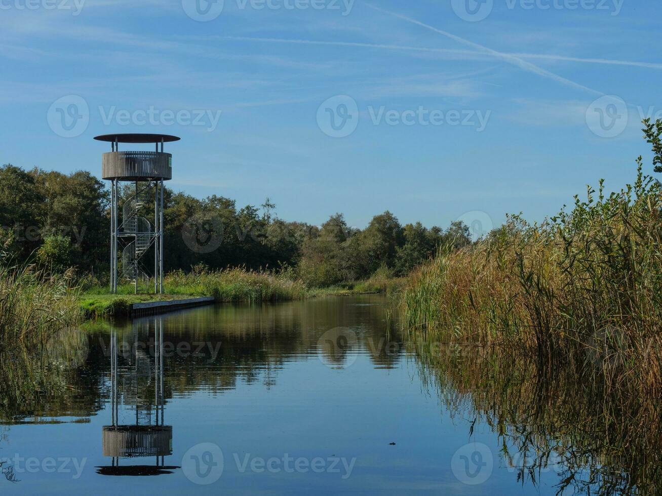 il piccolo villaggio di giethorn nel il Olanda foto