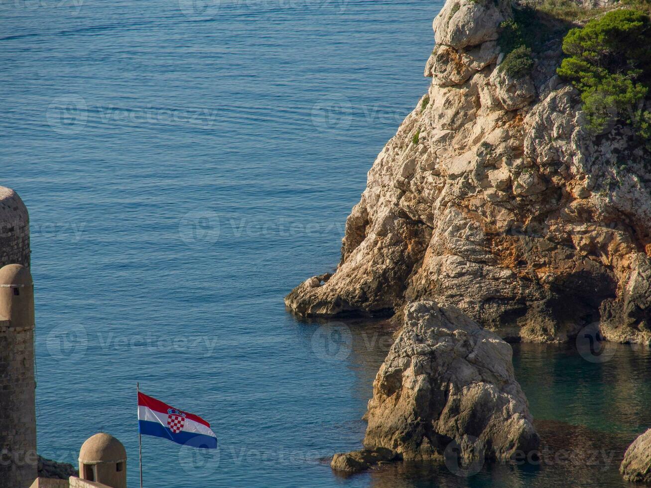 il vecchio città di dubrovnik foto