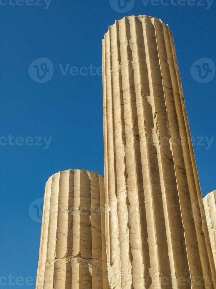 il vecchio città di Atene foto