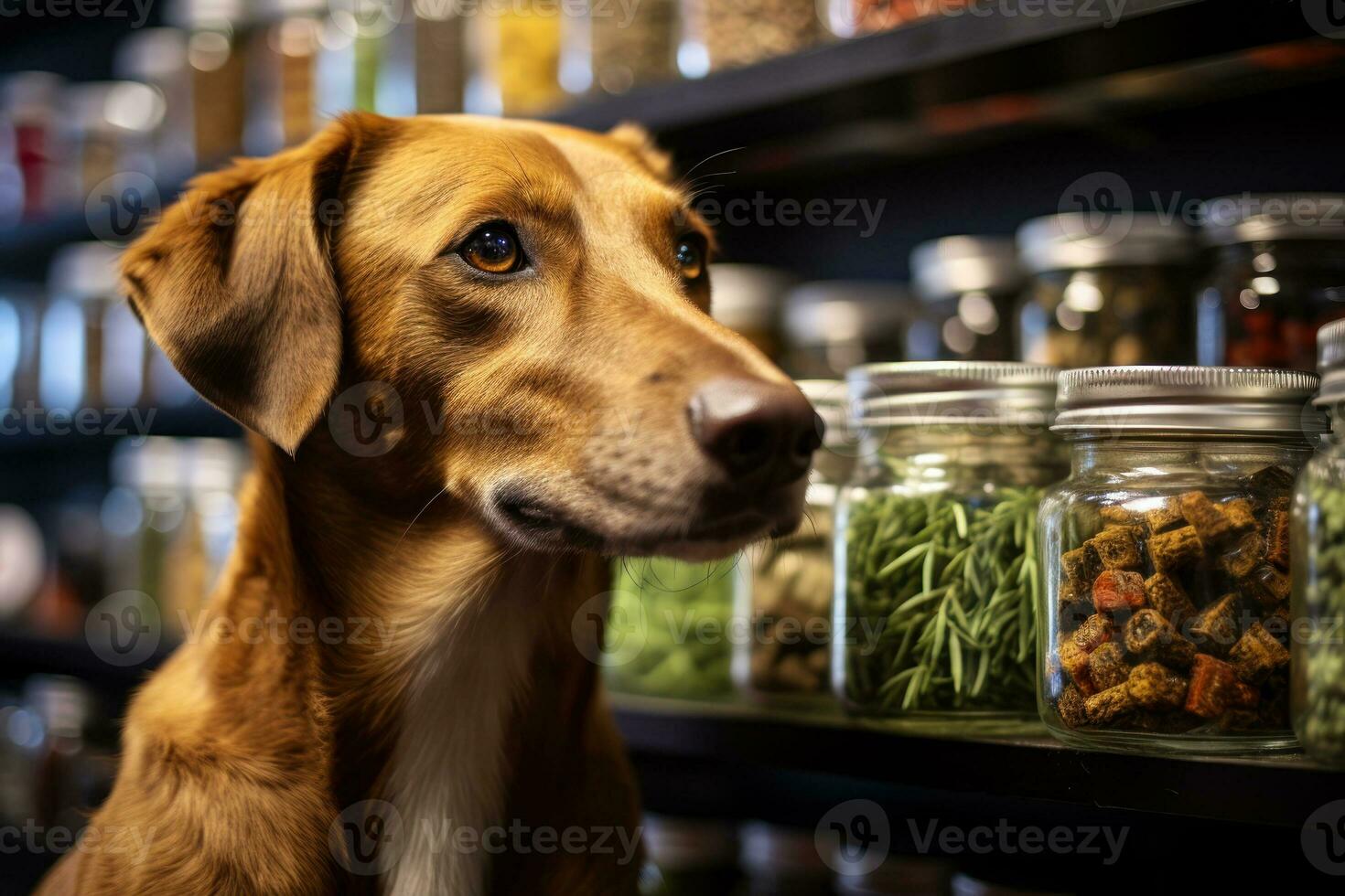 cane animale domestico, CBD basato medicina per animali generativo ai foto