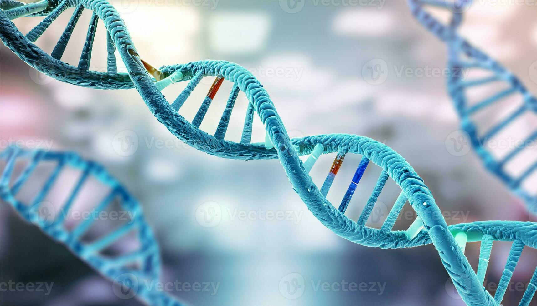 dna e biologia 3d foto