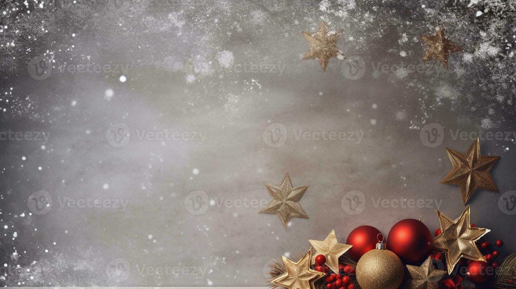 spazio per testo su strutturato sfondo circondato di Natale decorazione, sfondo Immagine, ai generato foto
