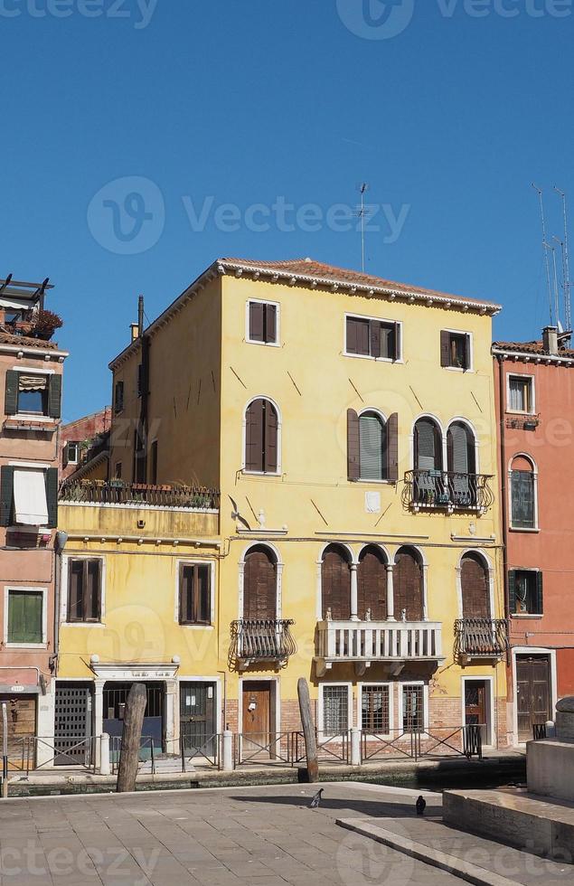 vista della città di venezia foto