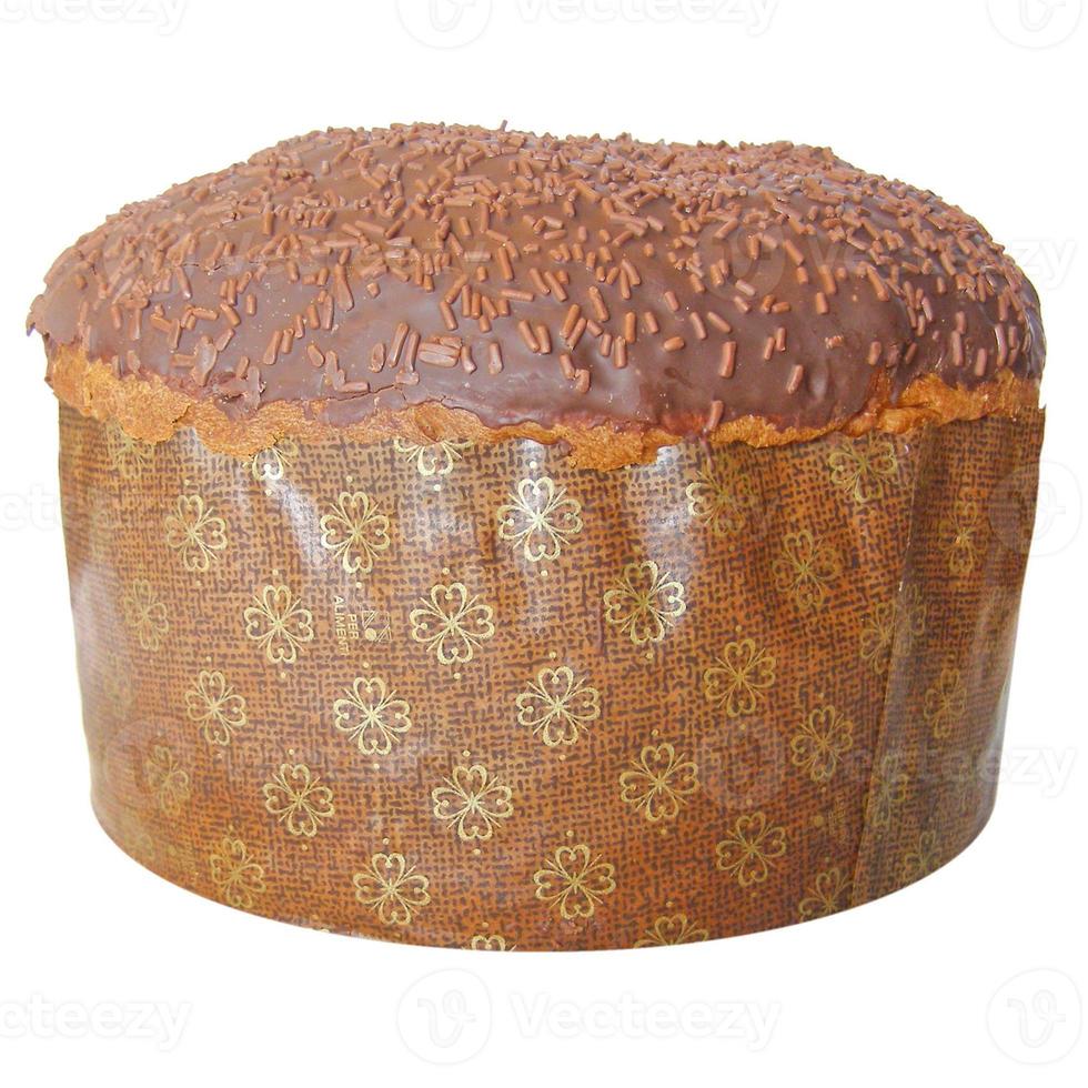 panettone tradizionale natalizio milanese foto