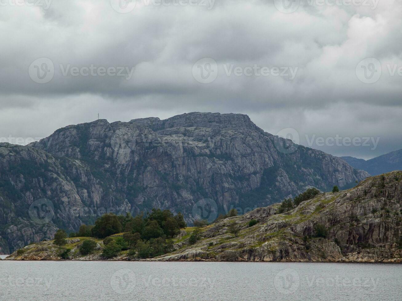 nave crociera nel Norvegia foto