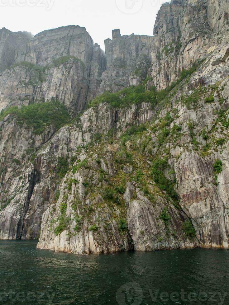 nave crociera nel Norvegia foto