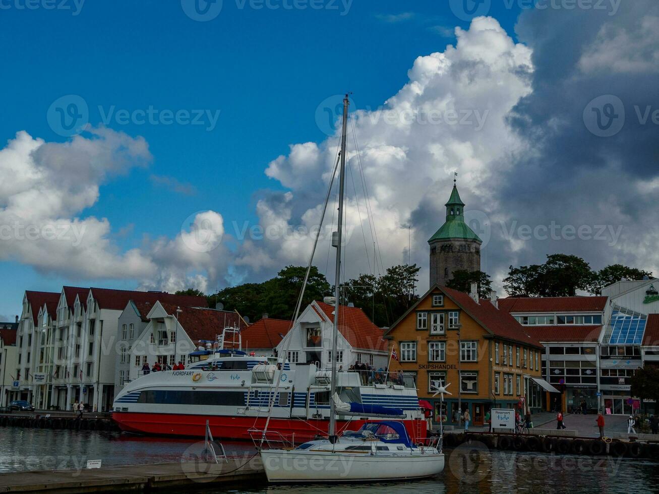 Stavanger città in Norvegia foto