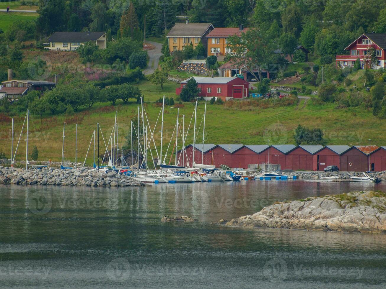 nave crociera nel Norvegia foto