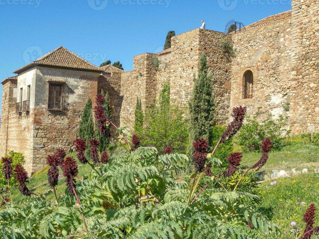 città di malaga in spagna foto