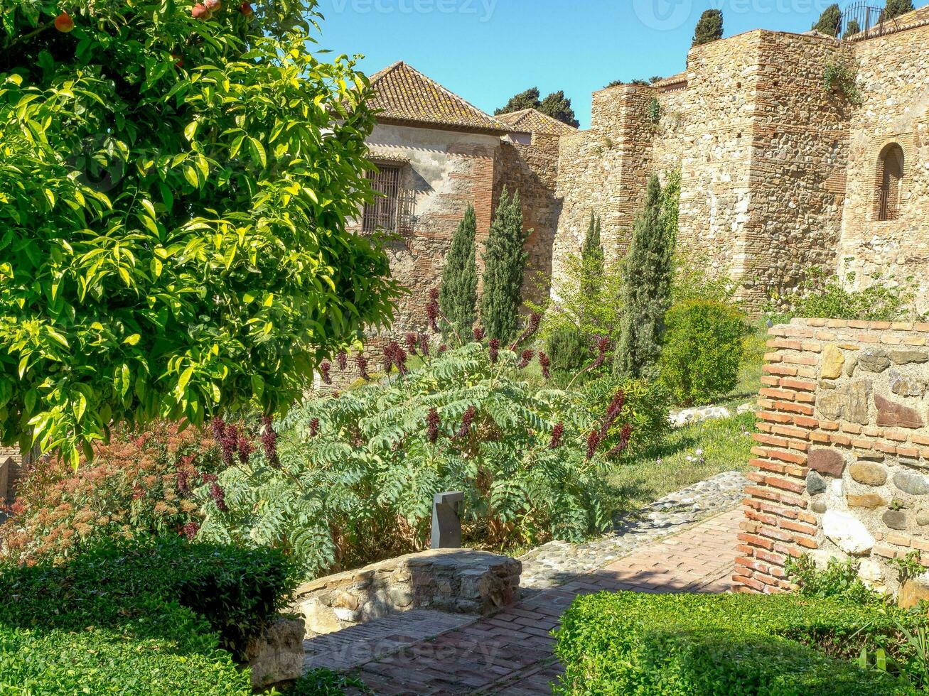 città di malaga in spagna foto