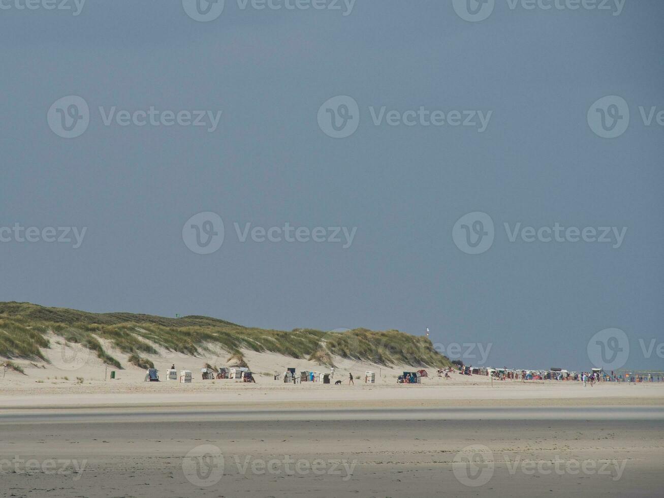 il spiaggia di spiekeroog foto