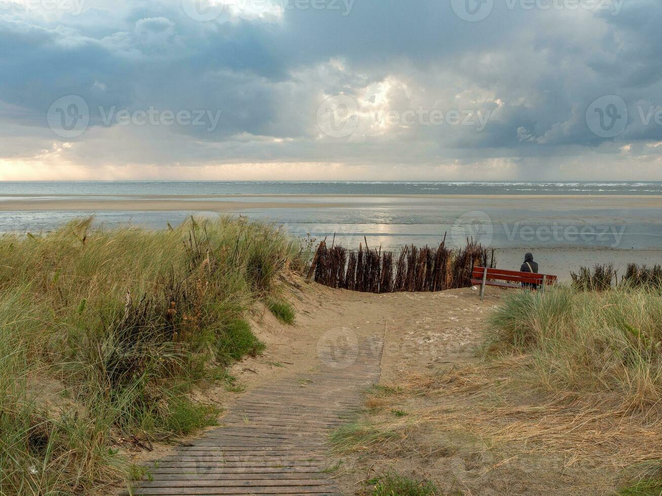 l'isola di Spiekeroog in Germania foto