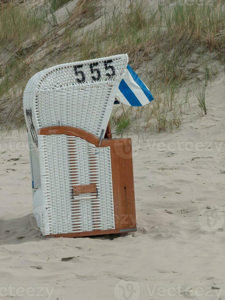 l'isola di Spiekeroog in Germania foto