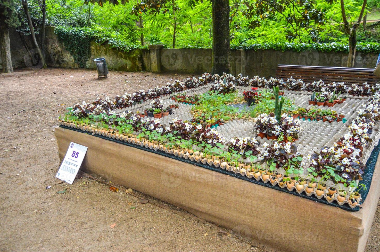 festa dei fiori a girona temps de flors, spagna. 2018 foto